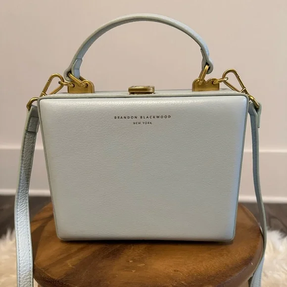 Brandon Blackwood Powder Blue Kendrick Trunk - Picture 1 of 12